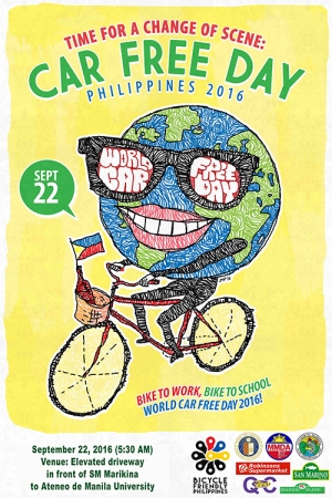 world-car-free-day poster
